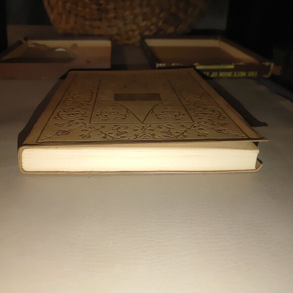 Elbert Hubbard 1927 The Note Book Of Hardcover Box Leather Wisdom Brown - Picture 13 of 15